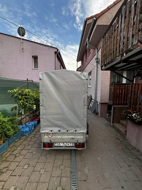 Plachta na vozík s vysokou nadstavbou